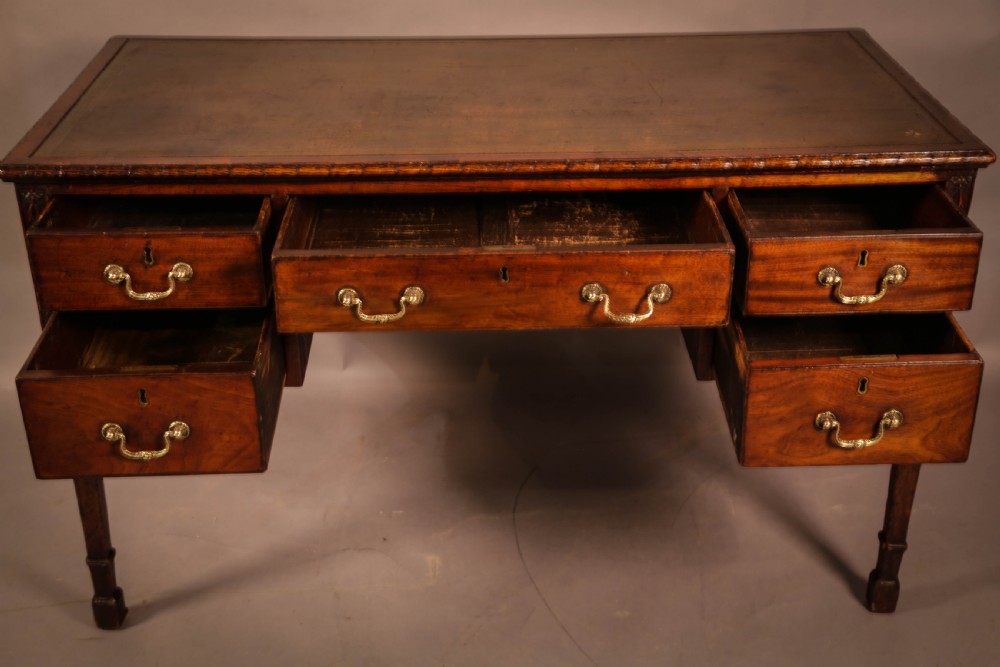 A Georgian Desk in Mahogany View V
