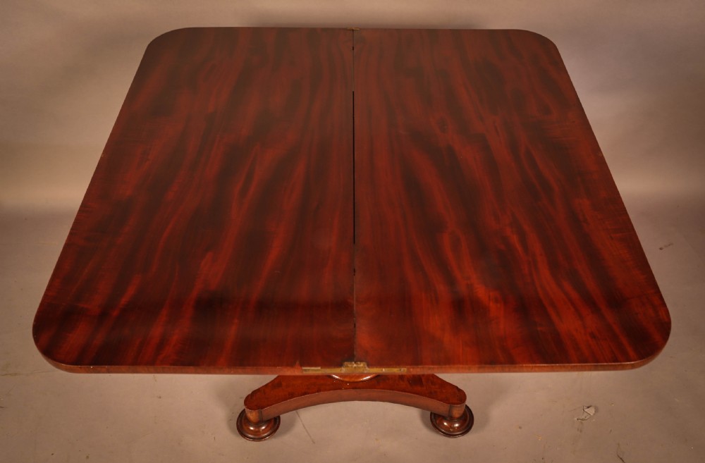 Early Victorian Tea Table Mahogany View VII