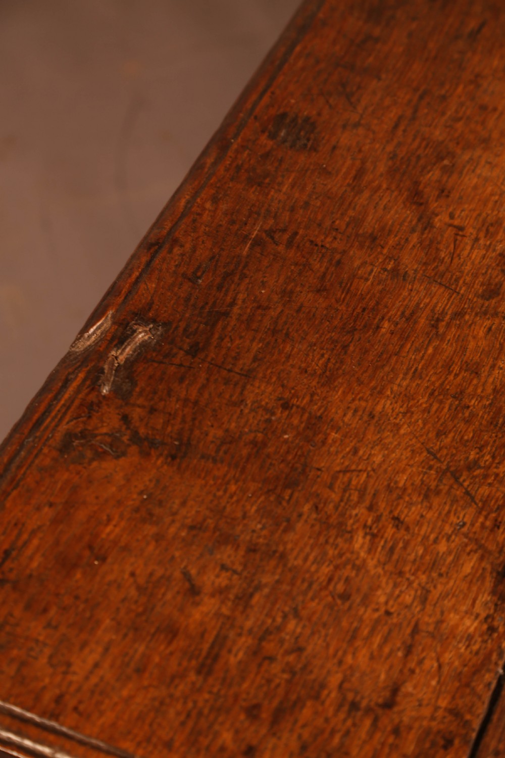 An Early Oak Coffer c 1700 View VIII