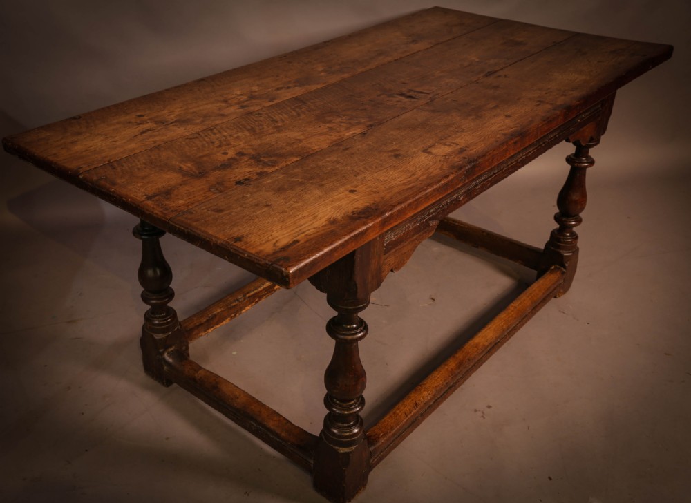 A 17th century Refectory Table in Oak View III