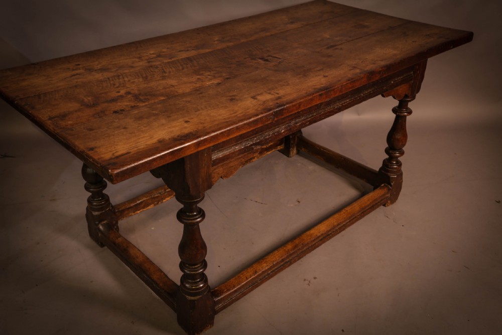 A 17th century Refectory Table in Oak View IV