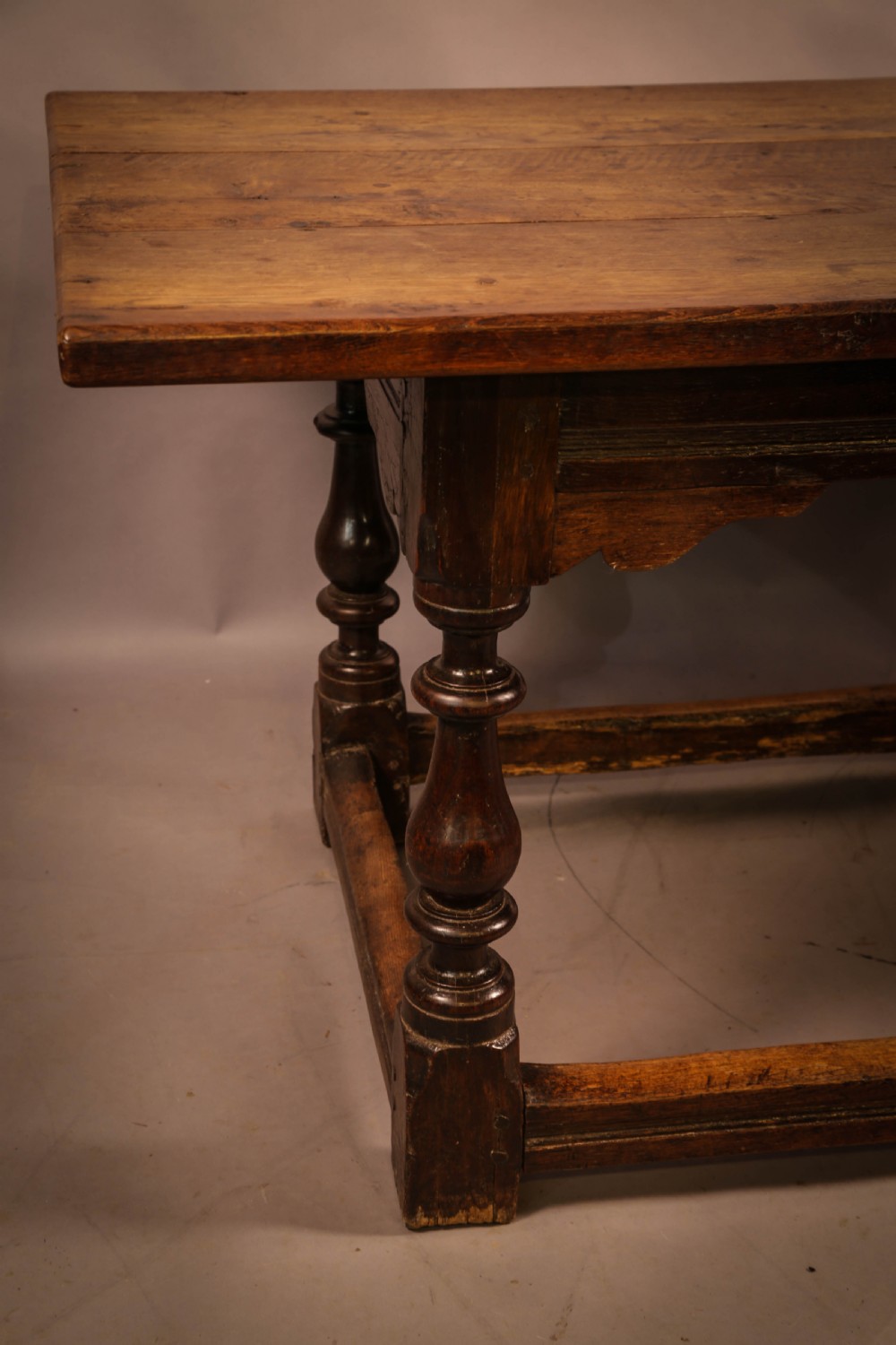 A 17th century Refectory Table in Oak View V