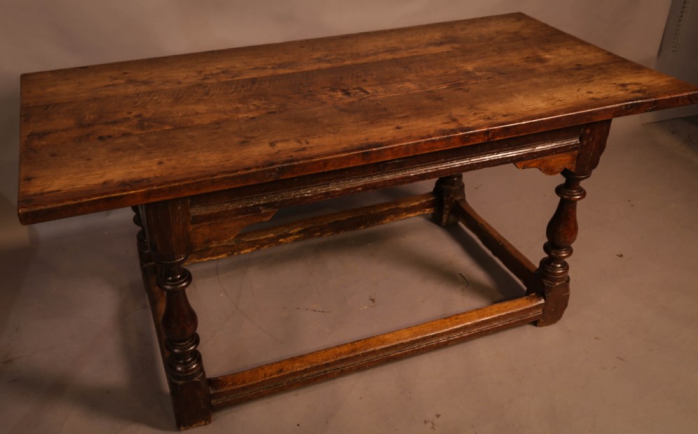A 17th century Refectory Table in Oak View VII