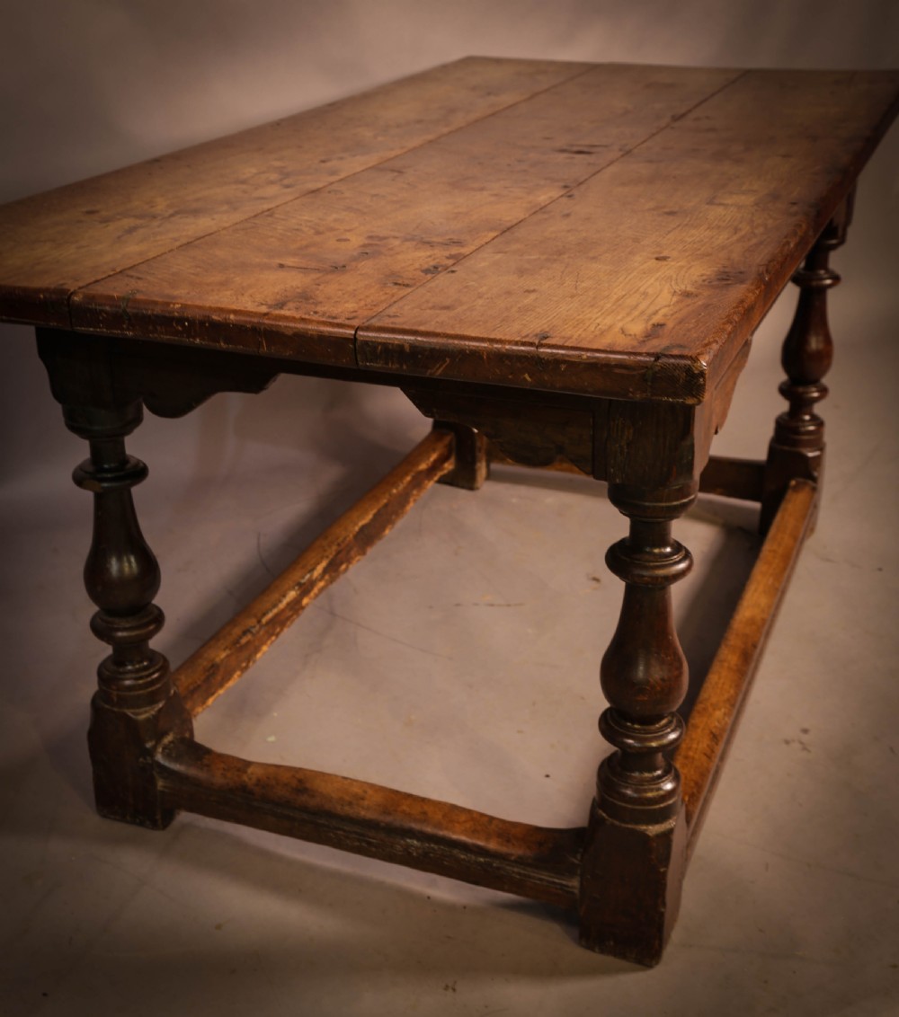 A 17th century Refectory Table in Oak View IX