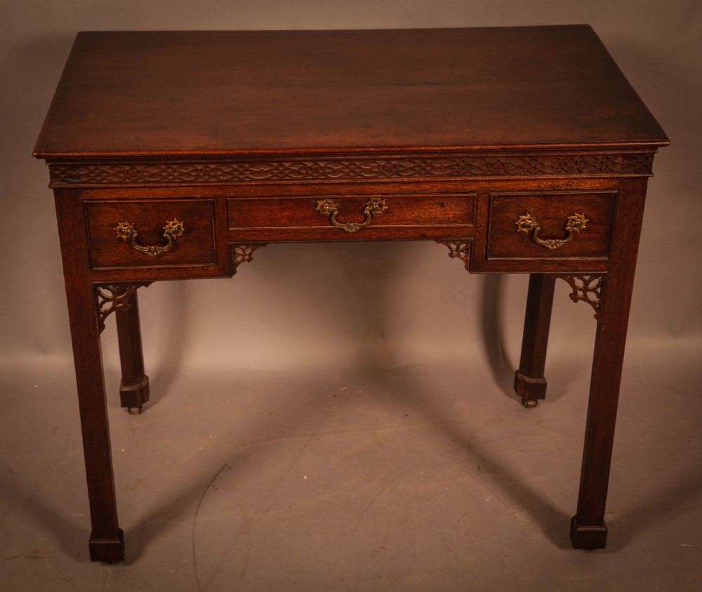 A Fine and Rare Chippendale Period Side Table 