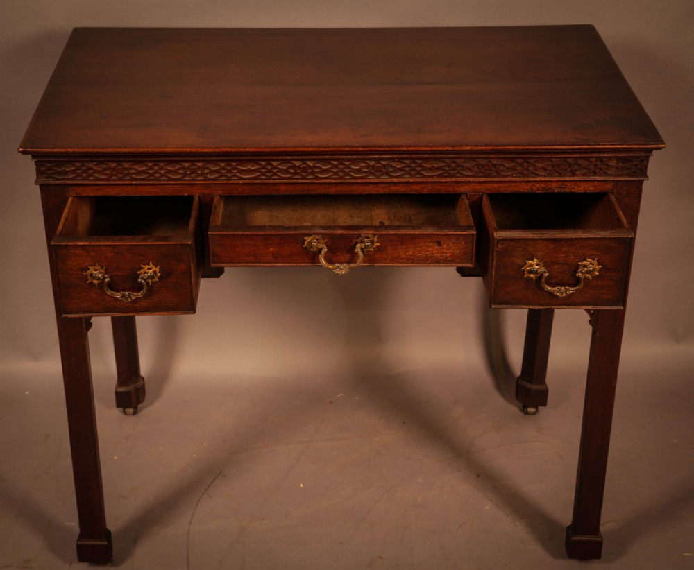 A Fine and Rare Chippendale Period Side Table  View II
