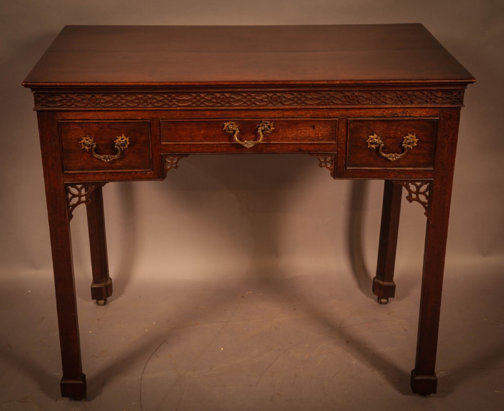 A Fine and Rare Chippendale Period Side Table  View III