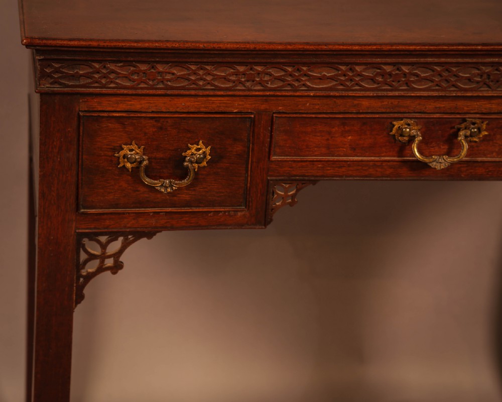A Fine and Rare Chippendale Period Side Table  View V