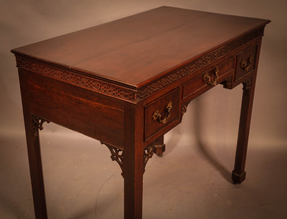A Fine and Rare Chippendale Period Side Table  View X