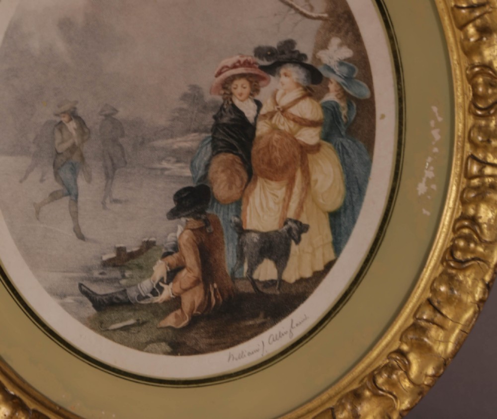 A Pair of stipple engravings in period frames View IV