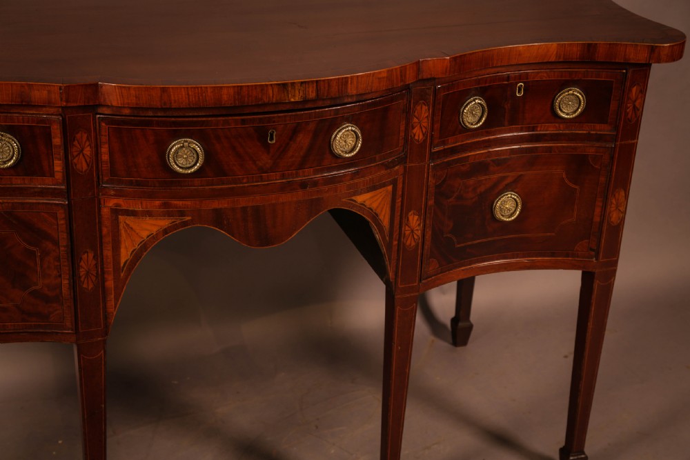 A Georgian Mahogany Inlaid Sideboard c1790 View V