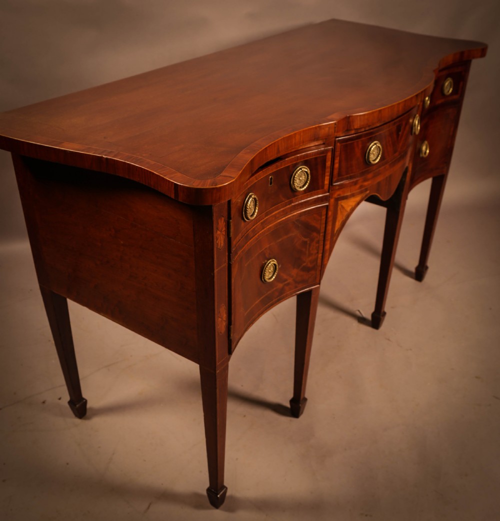 A Georgian Mahogany Inlaid Sideboard c1790 View VI