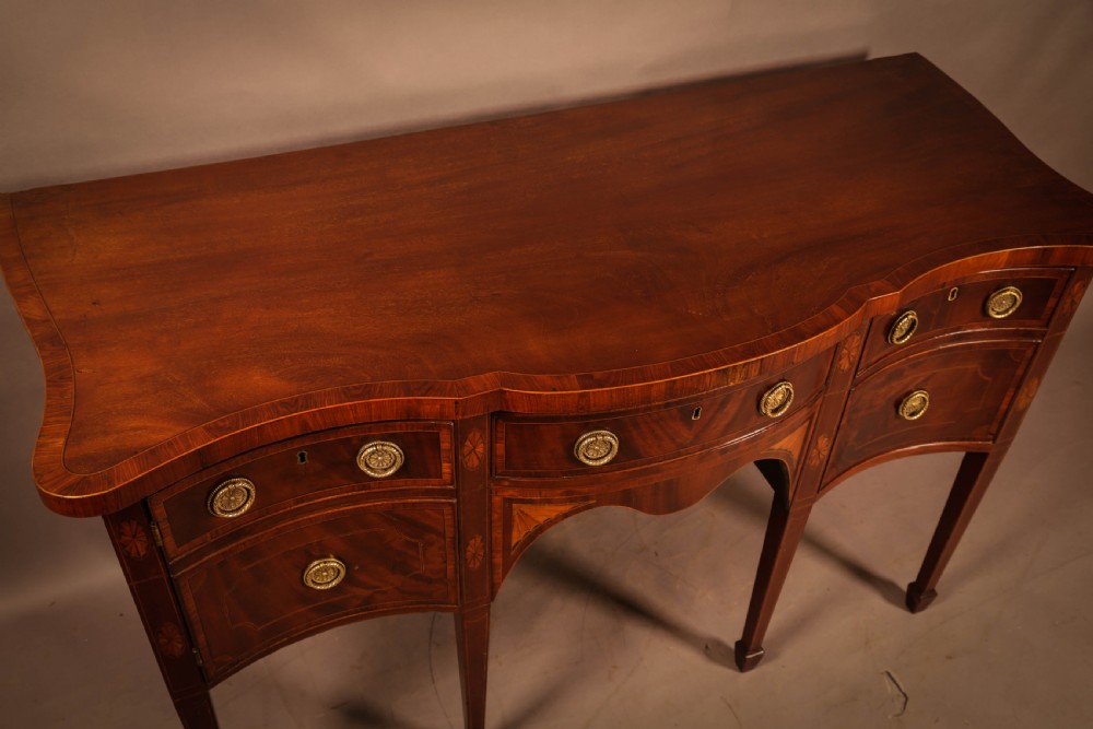 A Georgian Mahogany Inlaid Sideboard c1790 View VII