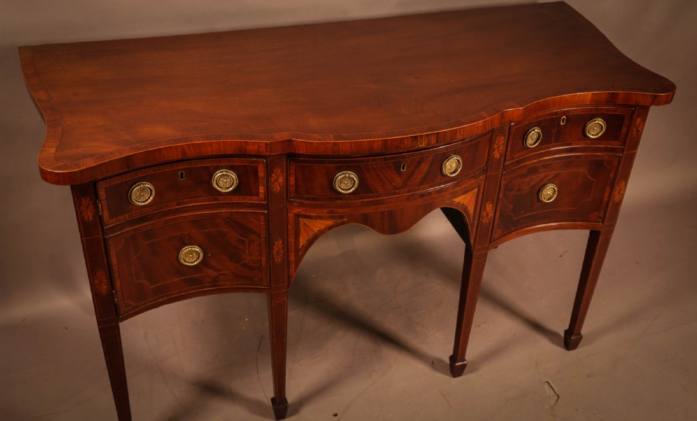 A Georgian Mahogany Inlaid Sideboard c1790 View VIII
