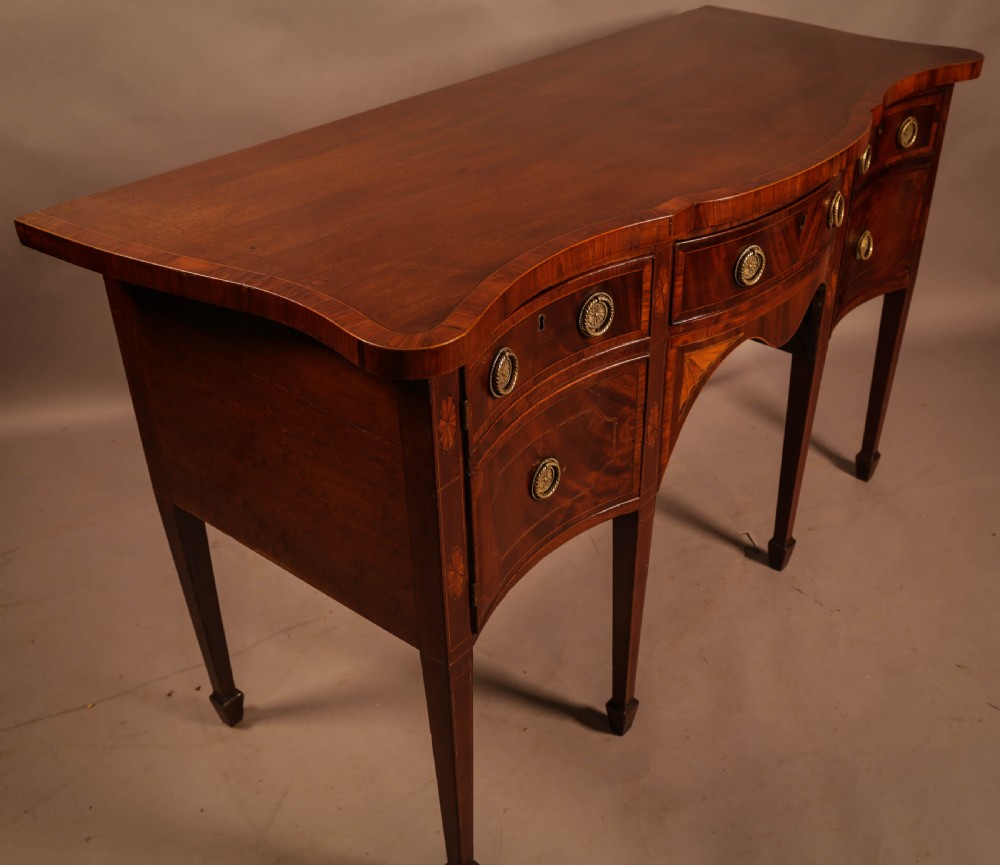 A Georgian Mahogany Inlaid Sideboard c1790 View IX