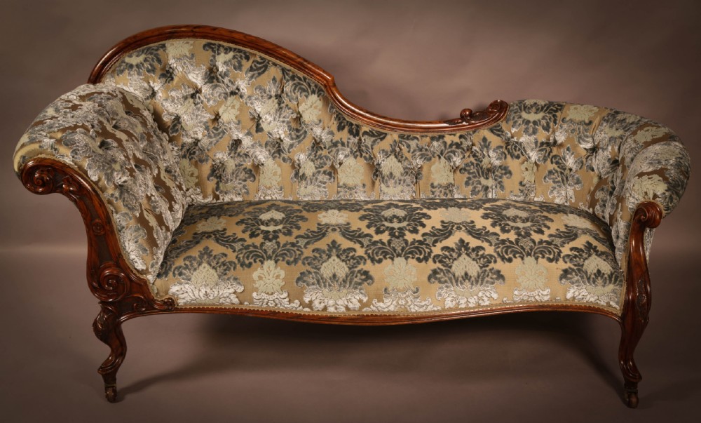 A Good Mid 19th century Chaise Lounge