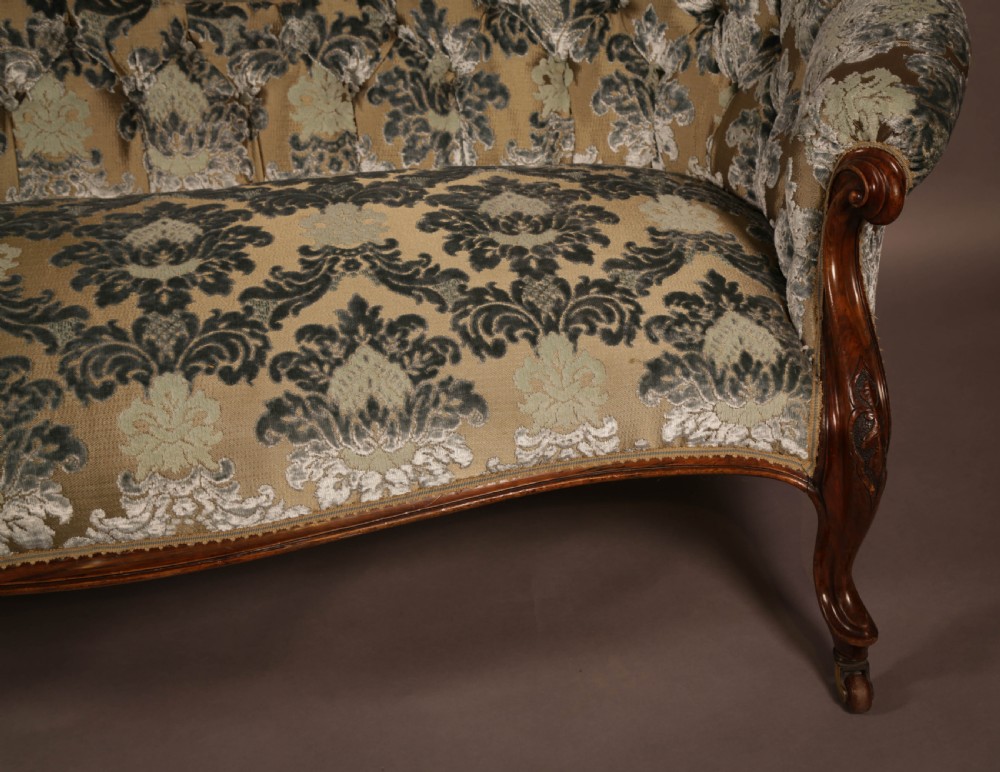 A Good Mid 19th century Chaise Lounge View III