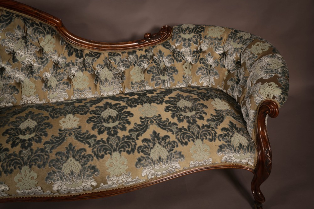 A Good Mid 19th century Chaise Lounge View V