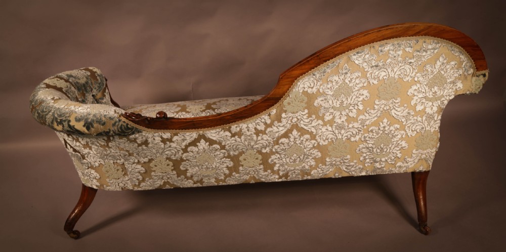 A Good Mid 19th century Chaise Lounge View VIII