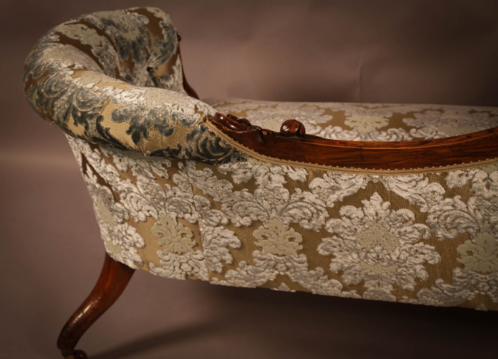 A Good Mid 19th century Chaise Lounge View IX