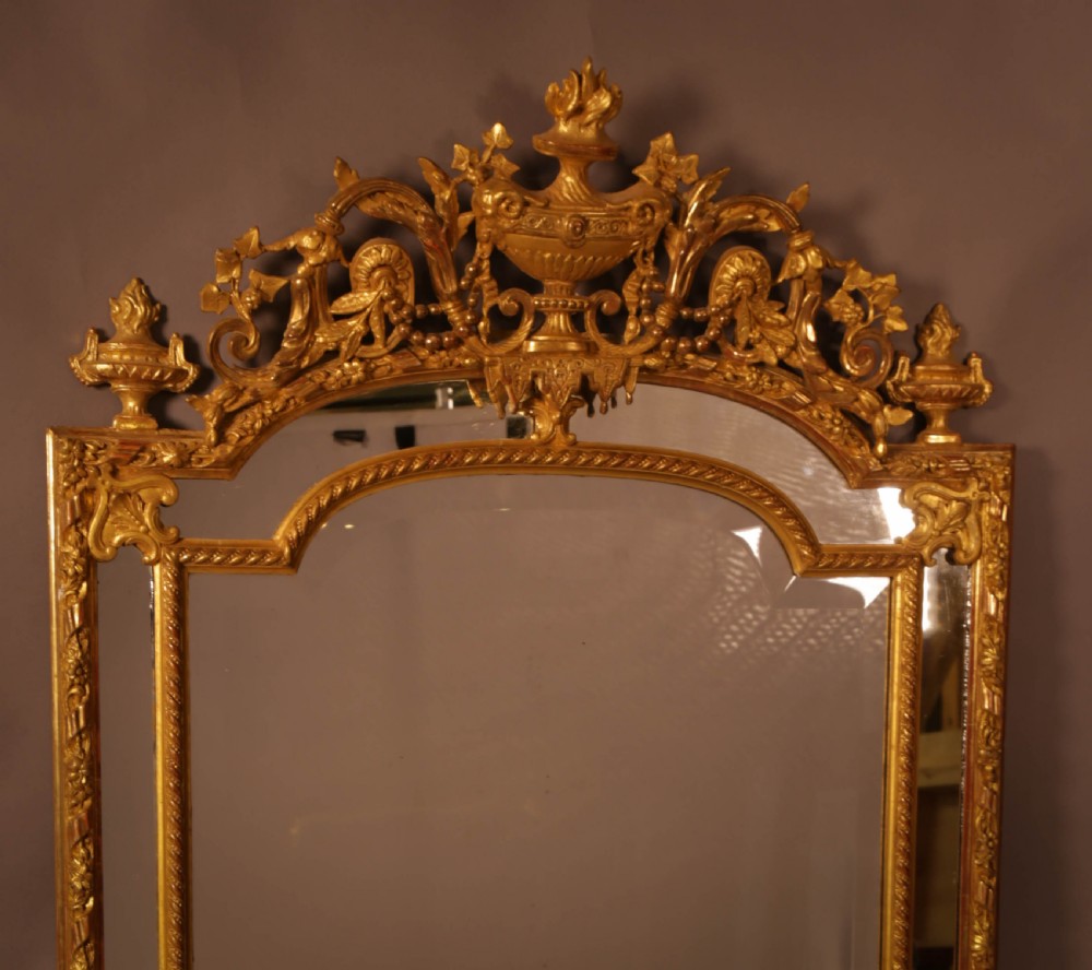 A Good Victorian Pier Mirror View VII