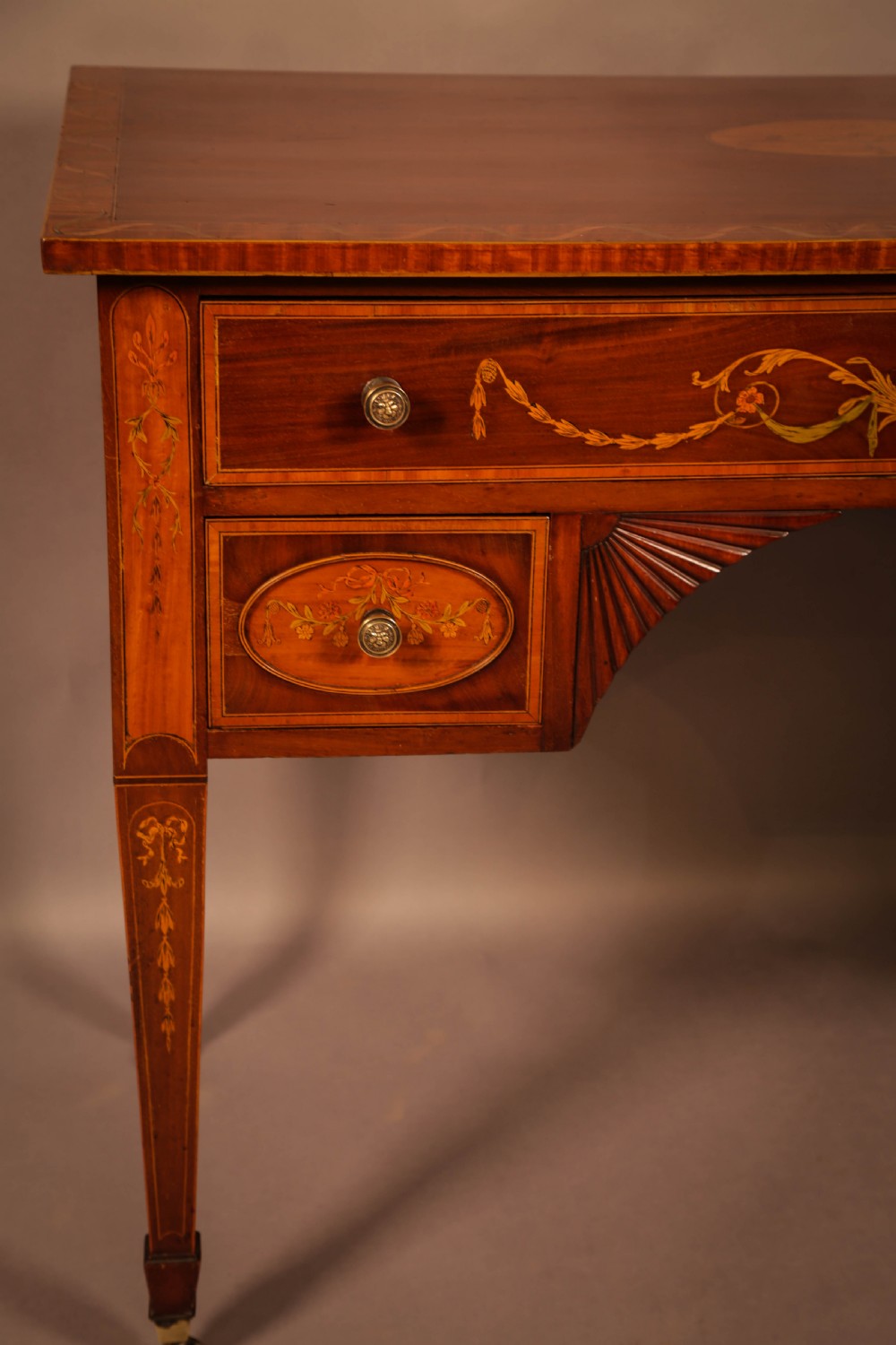 A Stunning 18th century Side Table inlaid View V