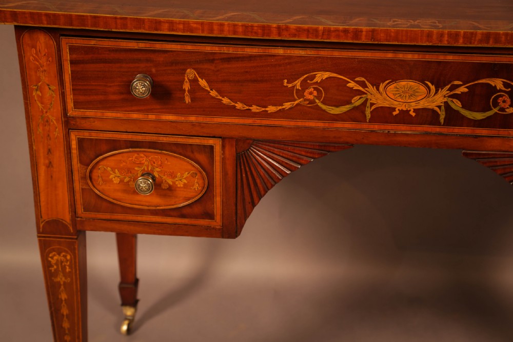 A Stunning 18th century Side Table inlaid View IX
