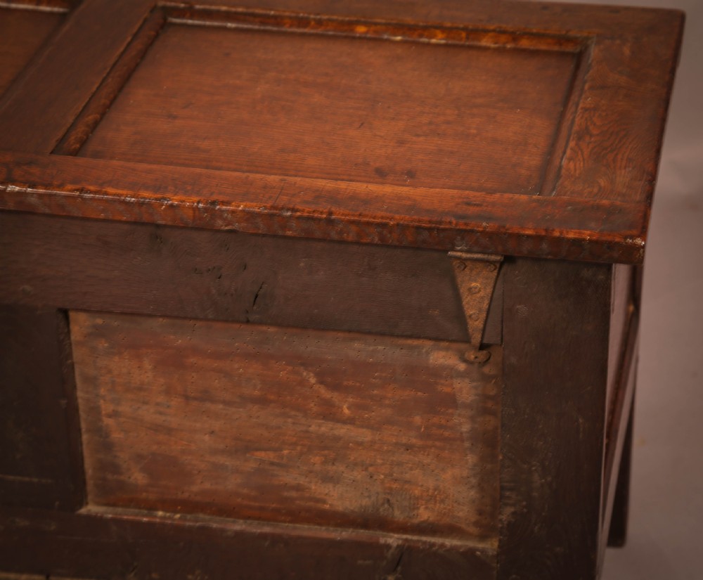 A 17th century Oak Coffer View VIII