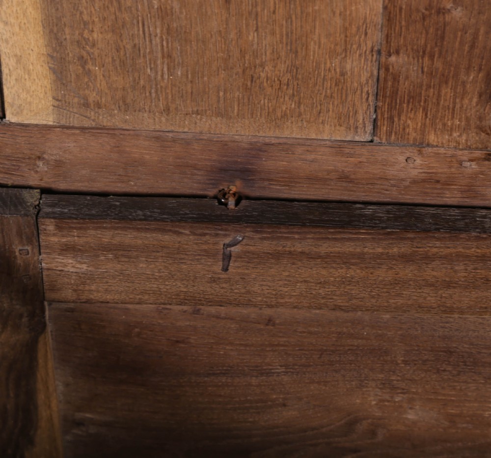 A 17th century 3 panel coffer View IX