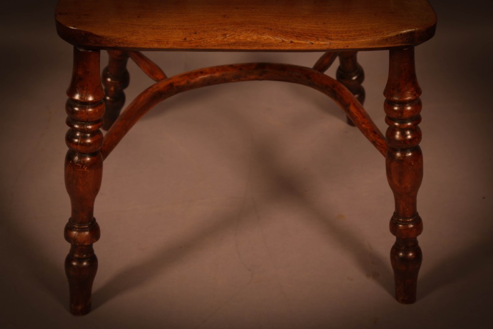 A Yew Wood Windsor Chair, Best Model by Allsop Worksop View IV