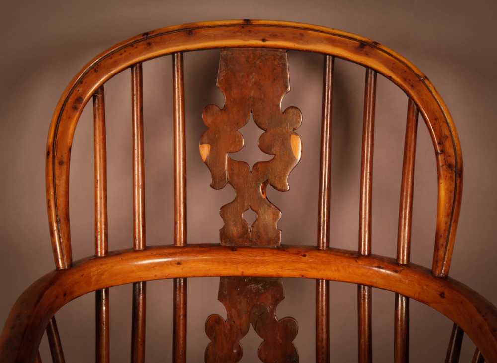 A Yew Wood Windsor Chair, Best Model by Allsop Worksop View VI
