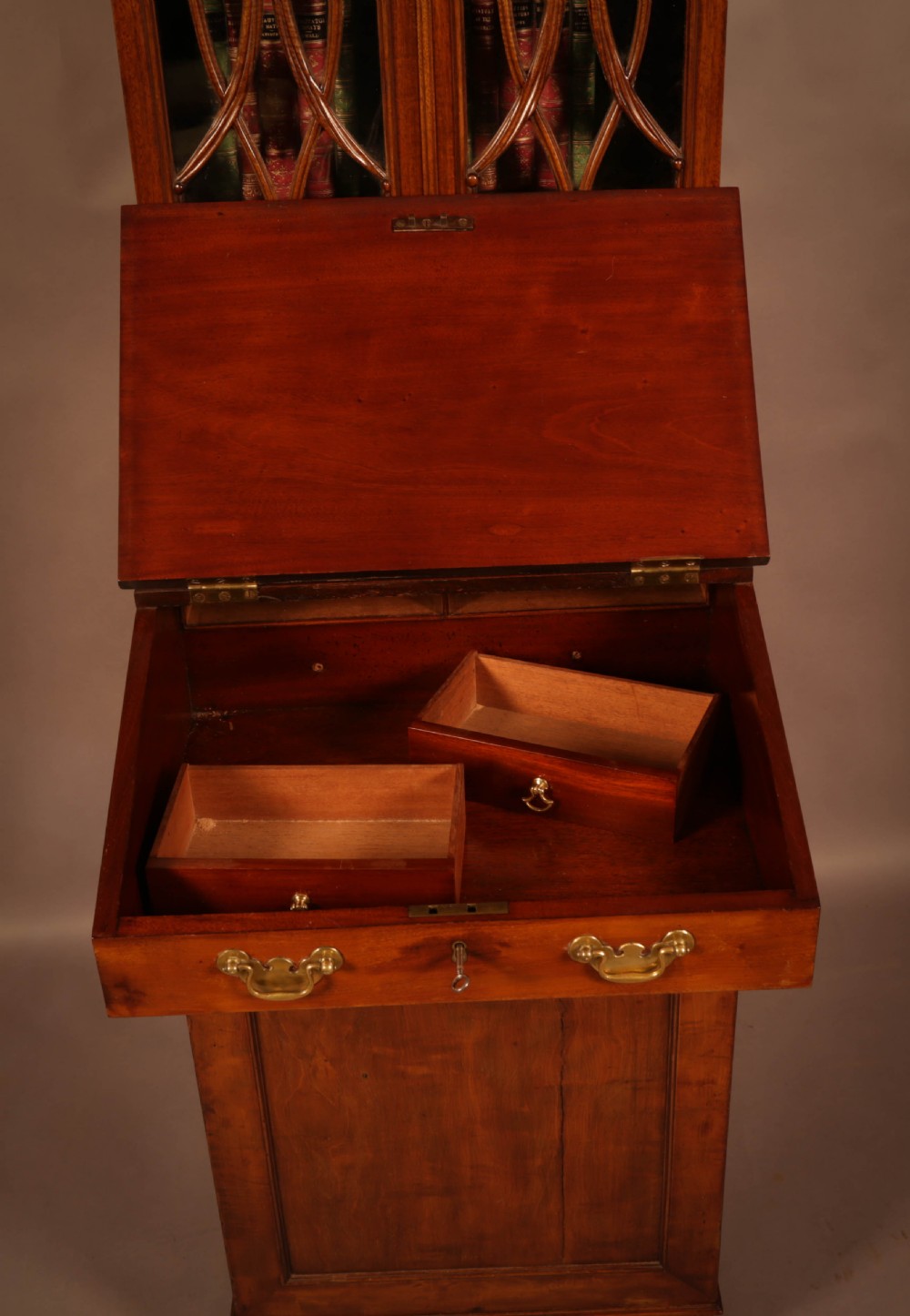A Rare Davenport Bookcase Gillows Quality View IV