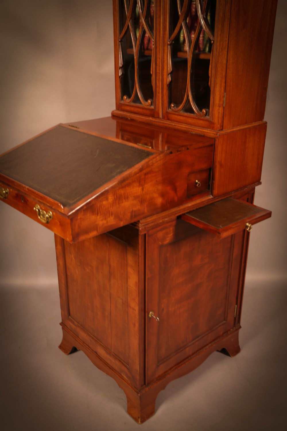 A Rare Davenport Bookcase Gillows Quality View XIII