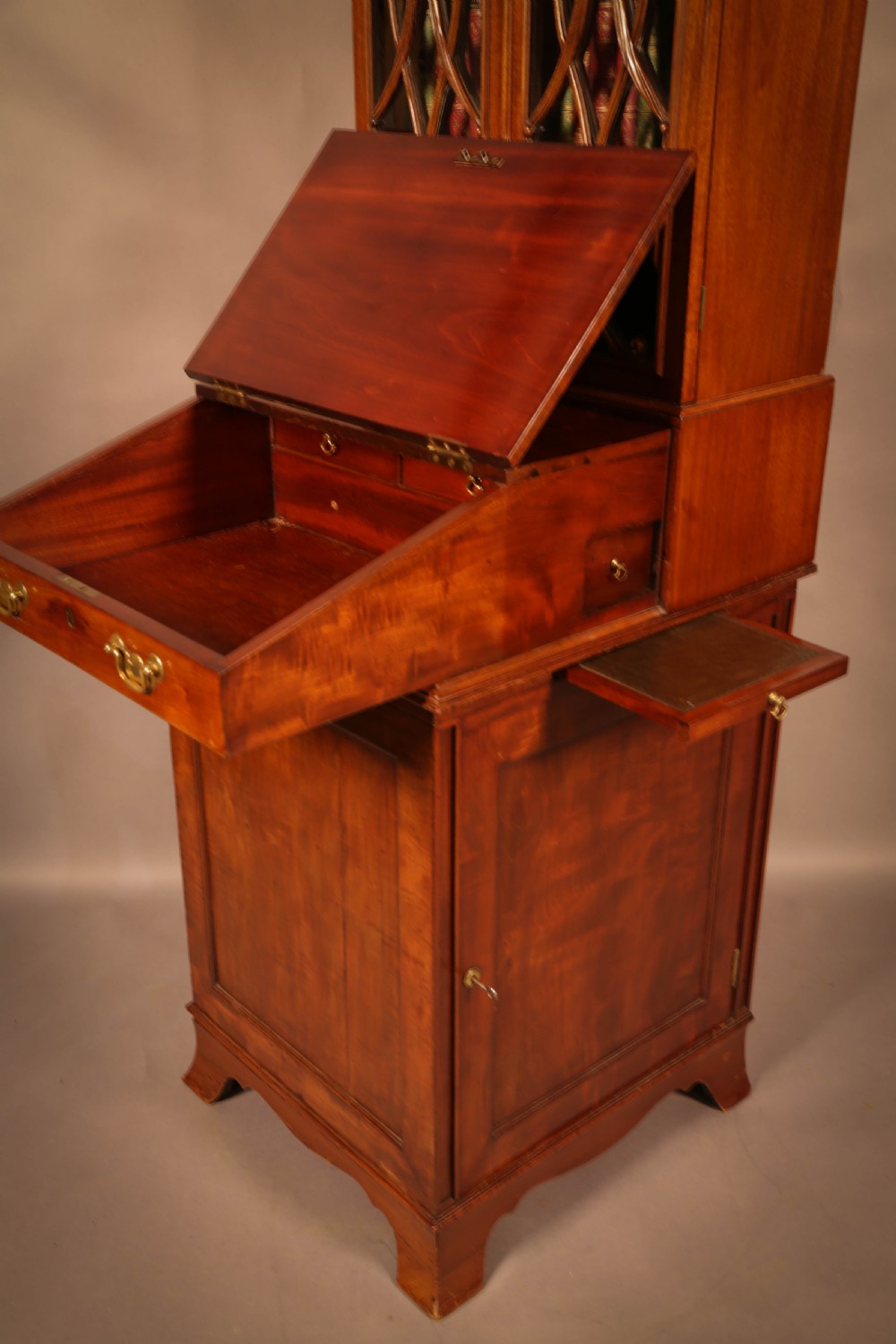 A Rare Davenport Bookcase Gillows Quality View XIV