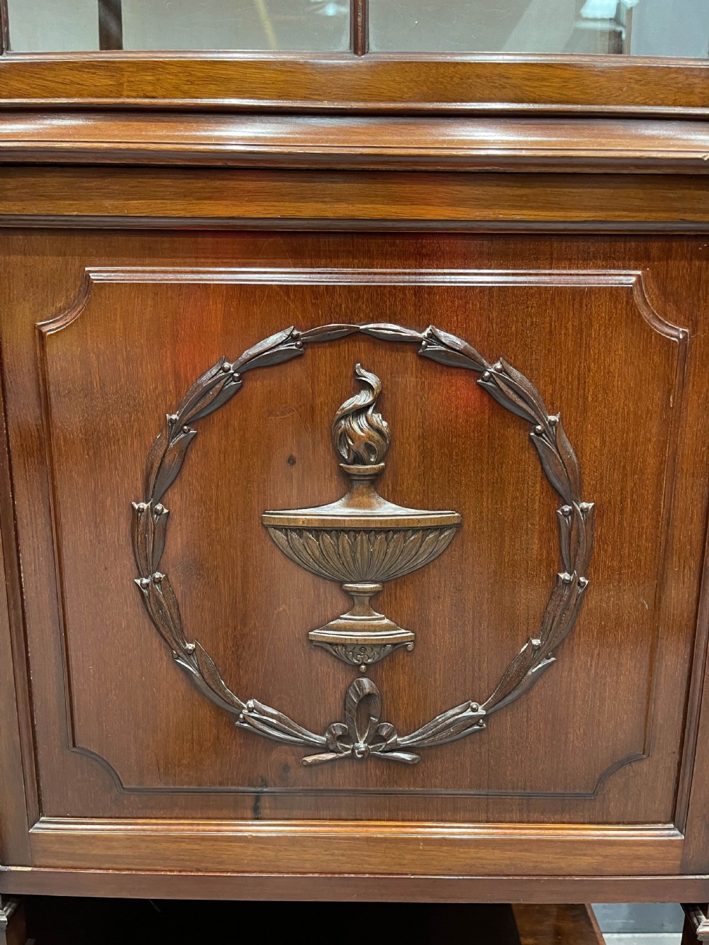A Very Impressive Edwardian Display Cabinet in Mahogany View V
