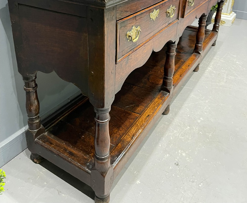 A Very good Georgian Oak Dresser c1750 View X