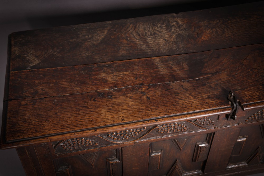 A 17th century Oak Coffer View V