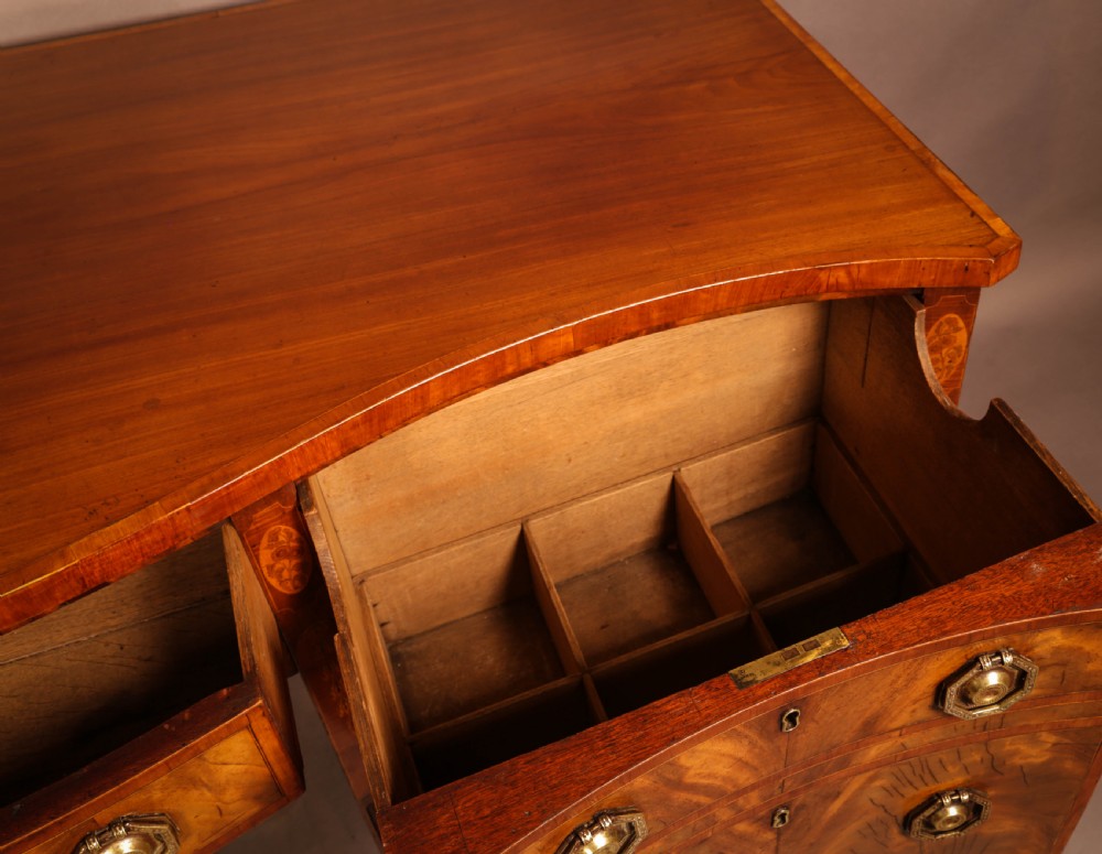 A Georgian Mahogany Sideboard with Inlay c 1760 View V