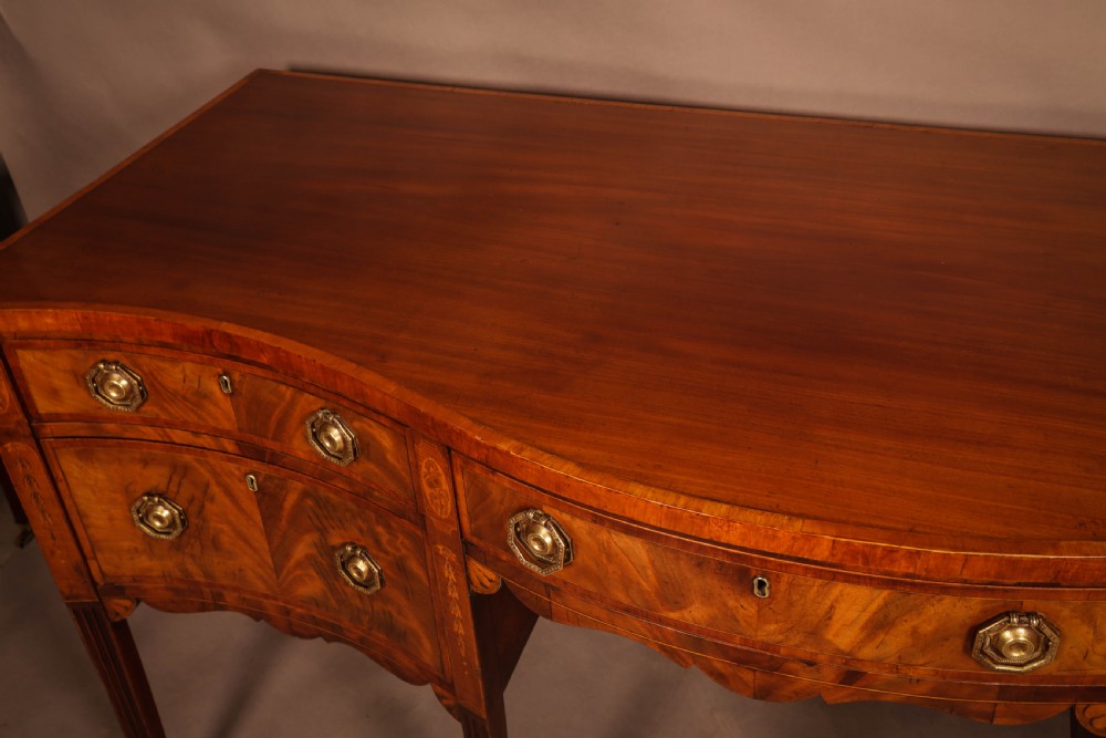 A Georgian Mahogany Sideboard with Inlay c 1760 View VII