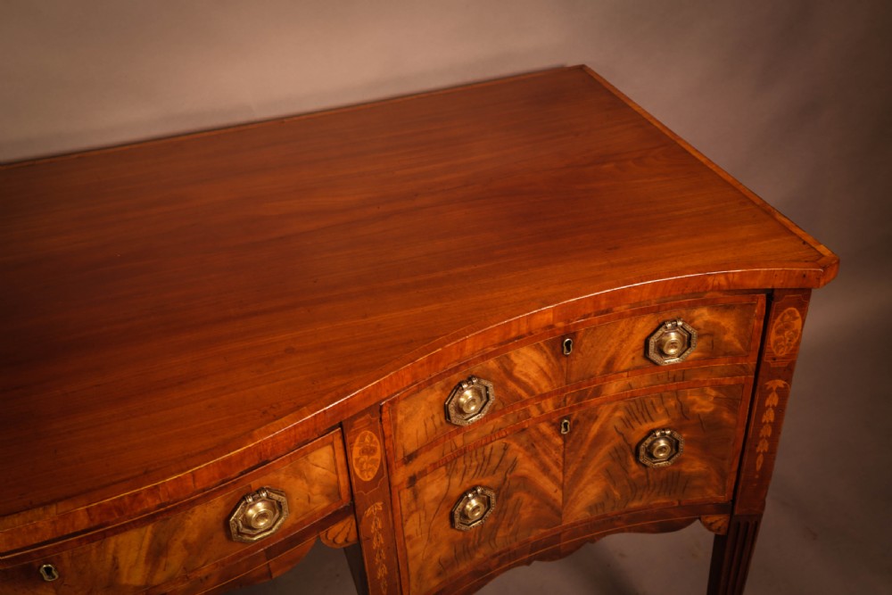 A Georgian Mahogany Sideboard with Inlay c 1760 View VIII