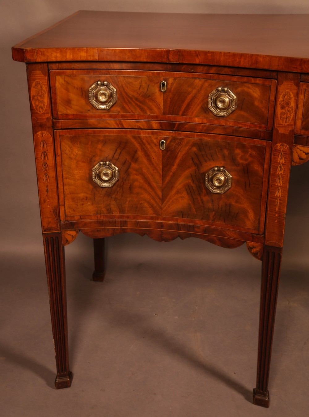 A Georgian Mahogany Sideboard with Inlay c 1760 View X