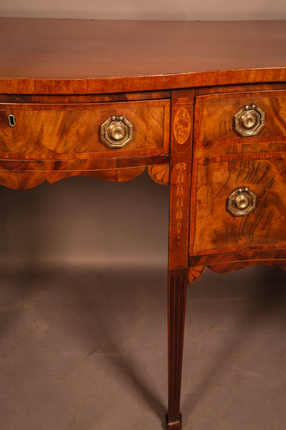A Georgian Mahogany Sideboard with Inlay c 1760 View XI