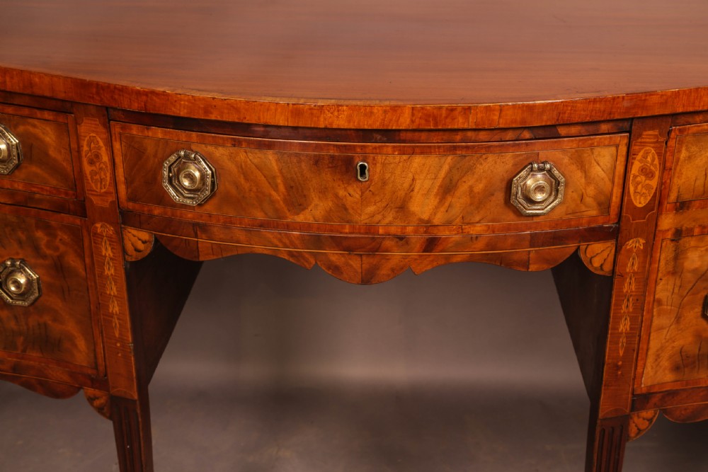 A Georgian Mahogany Sideboard with Inlay c 1760 View XIII