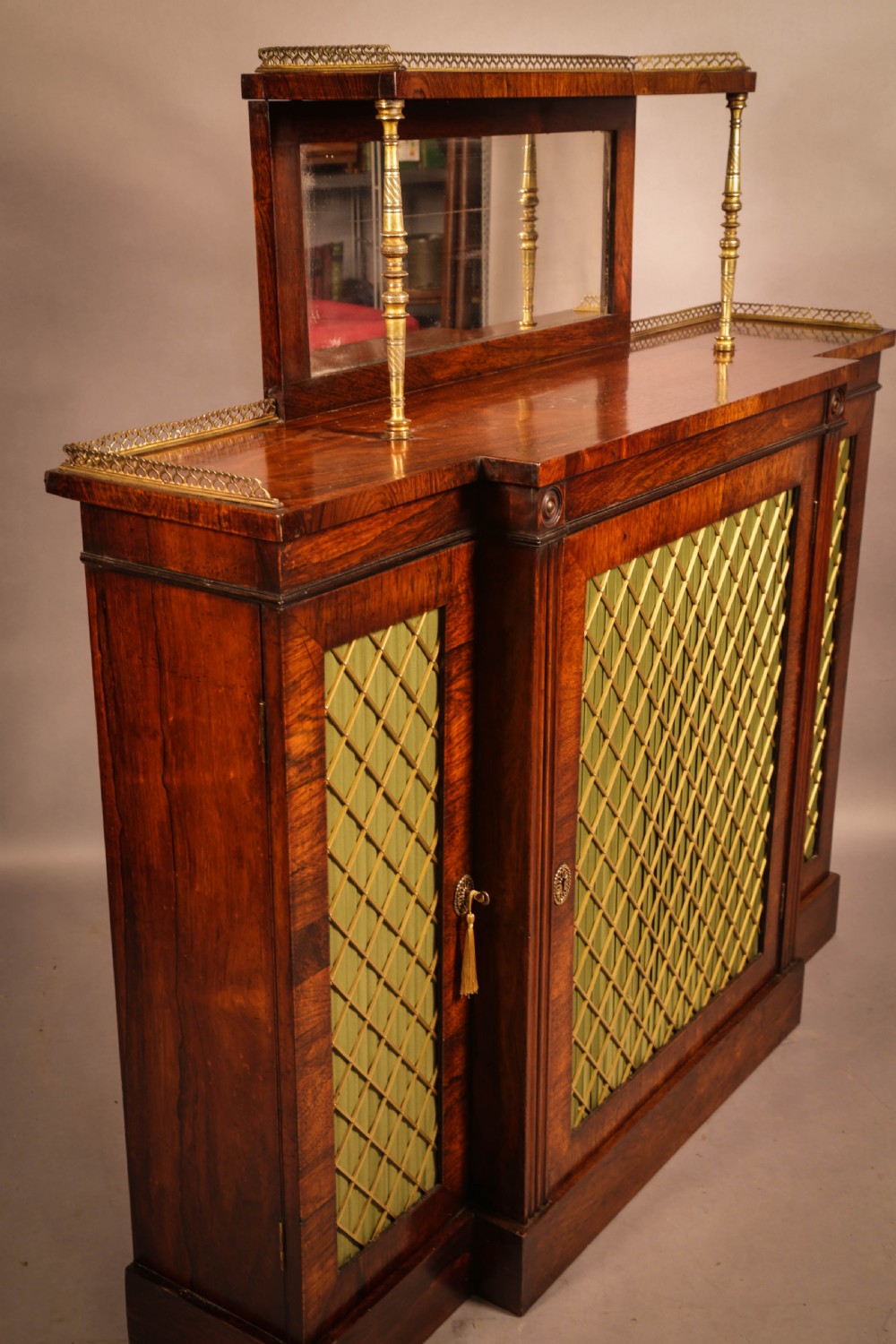 A Good Regency 3 Door Chiffonier View II