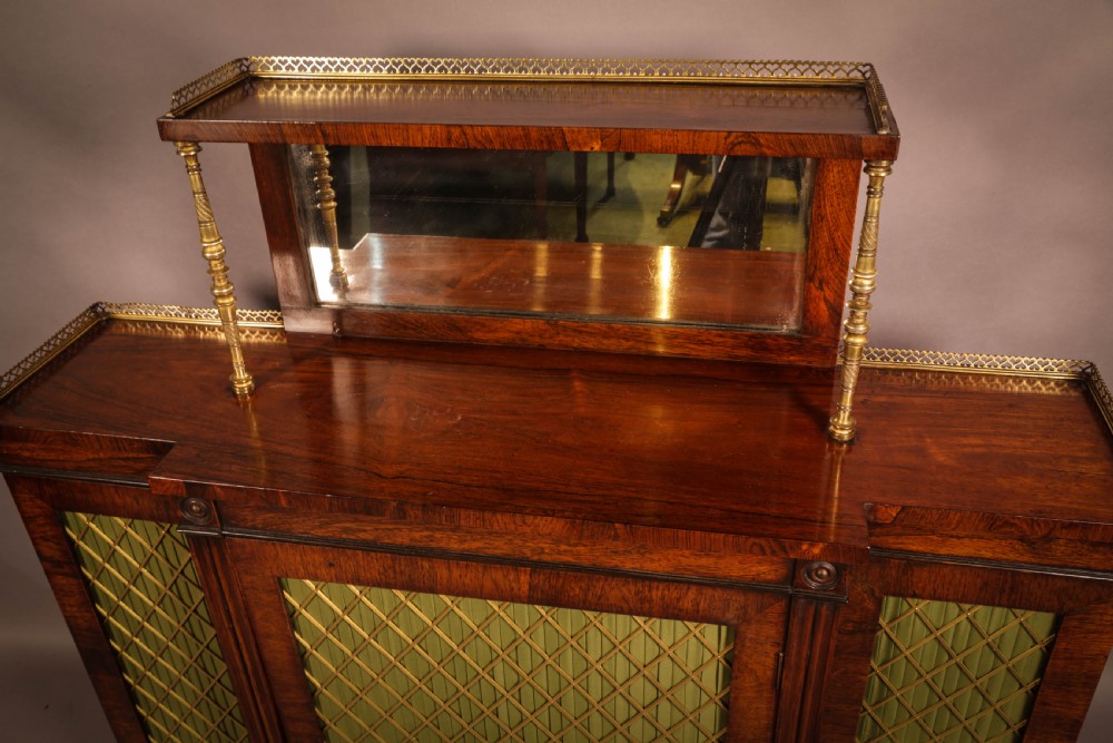 A Good Regency 3 Door Chiffonier View IV