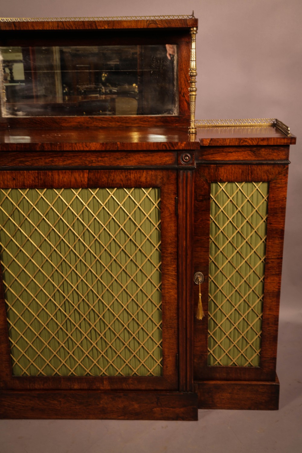 A Good Regency 3 Door Chiffonier View VIII