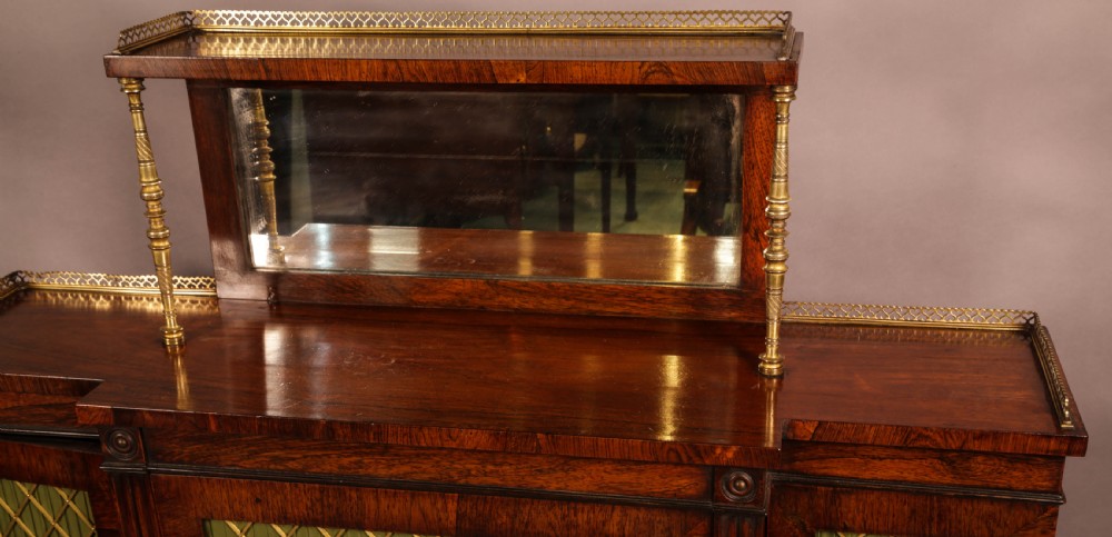 A Good Regency 3 Door Chiffonier View X