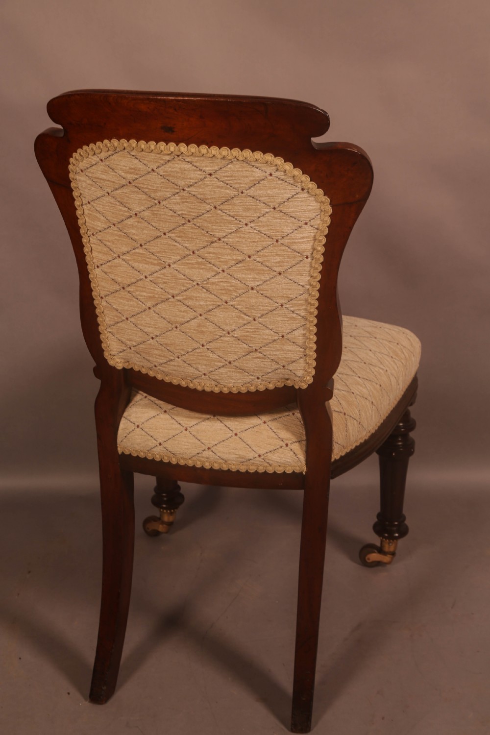 A Quality Set of 8 Victorian Dining Chairs Mahogany View IX