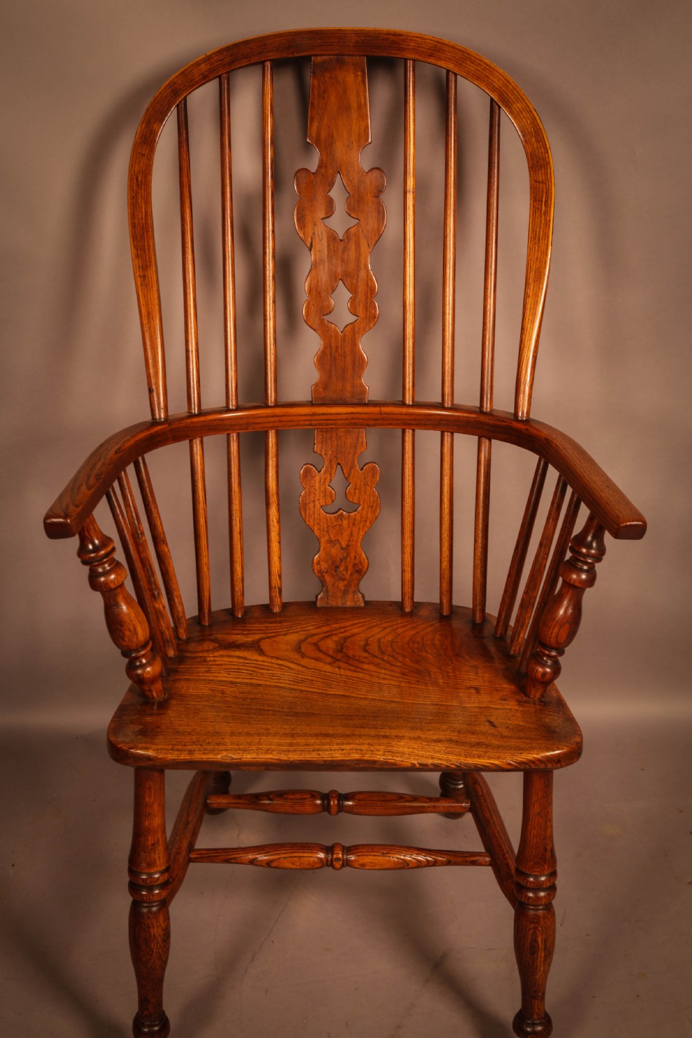 An Ash and Elm High Back Windsor Chair View II