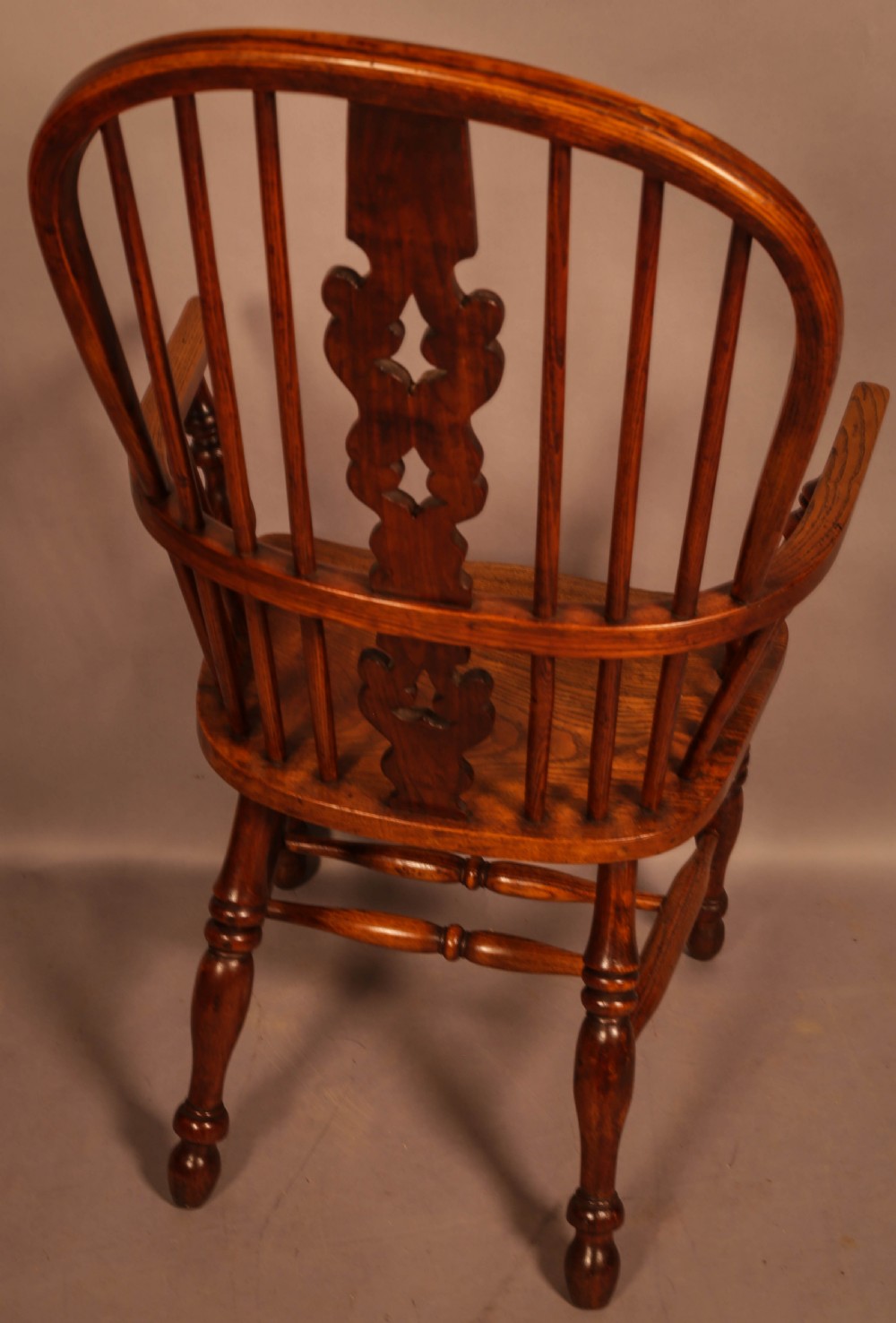 An Ash and Elm High Back Windsor Chair View III